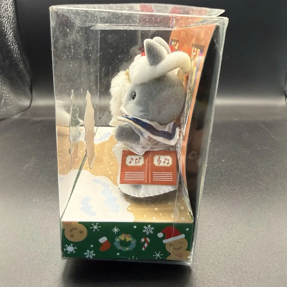 VTG Calico Critters Christmas Santa Rabbit Caroler Holiday Set CC9347 NIB✅Desc